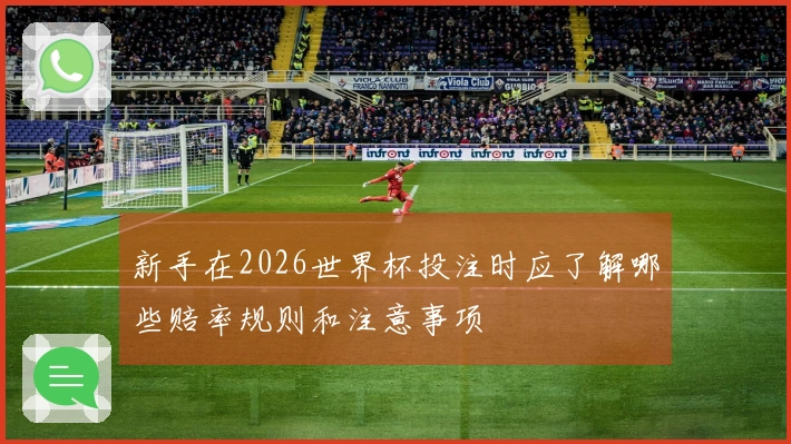 新手在2026世界杯投注时应了解哪些赔率规则和注意事项