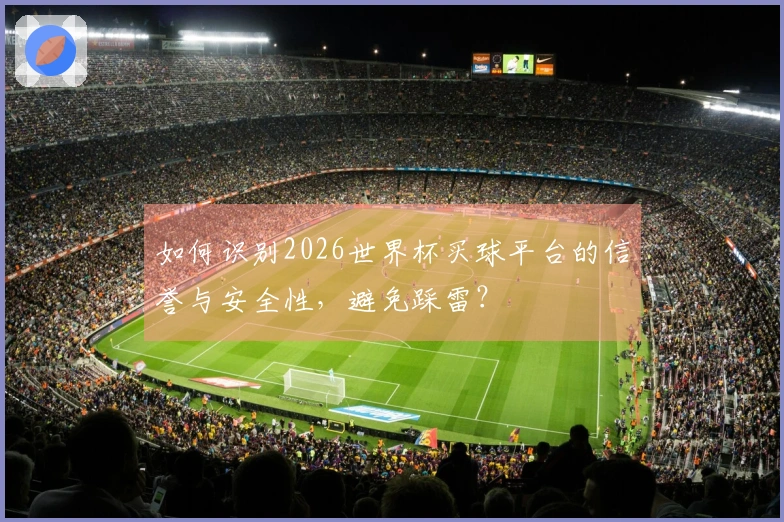 如何识别2026世界杯买球平台的信誉与安全性，避免踩雷？